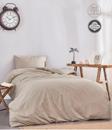 Medaillon Home Soft Kahverengi %100 Pamuklu Tek Kişilik Nevresim Takımı