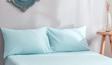 Medaillon Home Turkuaz Pamuklu 2'Li Fermuarlı Yastık Kılıfı 50X70 Cm