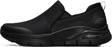 Skechers Arch Fit Banlin Sneaker Konfor Tabanlı Erkek Yürüyüş Ayakkabısı 4cm Yükseklik Siyah
