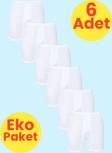Tezzgelsin Erkek Rahat Kesim 6'Lı Paçalı Pamuklu Külot