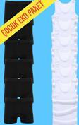 Tezzgelsin Erkek Çocuk Ikili Set Pamuklu Penye 6 Atlet 6 Boxer