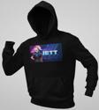 Jett Baskılı Unisex Oversize Vvalorant Hoodie