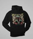 Megadeth Rock Metal Baskılı Unisex Oversize Hunting Is My Business Hoodie
