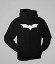 Batman Logo Baskılı Unisex Oversize Dc Karakter Hoodie