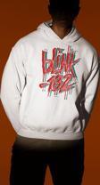 Blink-182 Grafiti Baskılı Unisex Oversize Hoodie
