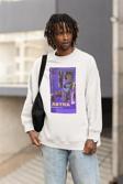 Astra Karakter Baskılı Unisex Oversize Vallorant Sweatshirt