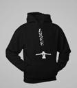 Asce Baskılı Unisex Oversize Anime Hoodie