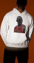 Michael Jorrdan Baskılı Unisex Oversize Efsane Basketbolcu Hoodie