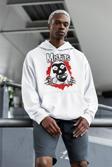 Misfits Baskılı Unisex Oversize Rock Metal Hoodie