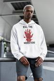 Kill The Monsters Baskılı Unisex Oversize Hoodie