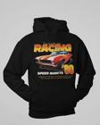 Racing Speed Addicts 80 Baskılı Unisex Oversize Araba Hoodie