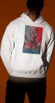 Film Karakteri Deadpool Baskılı Unisex Oversize Marvel Hoodie