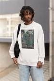 Doctor Doom Baskılı Unisex Oversize Marvel Sweatshirt