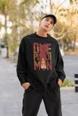 One Punch Man Baskılı Unisex Oversize Anime Sweatshirt