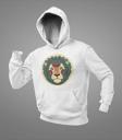Özel Tasarım Aslan Baskılı Unisex Oversize Hoodie