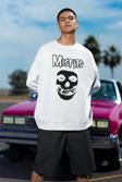 Misfits Baskılı Unisex Oversize Rock Metal Sweatshirt