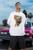 Joker Kahkaha Baskılı Unisex Oversize Dc Karakter Sweatshirt