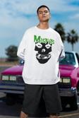 Misfits Baskılı Unisex Oversize Müzik Grubu Sweatshirt