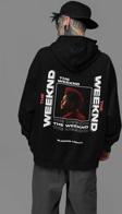 The Weeknd Rapper Baskılı Unisex Oversize Şarkıcı Hoodie