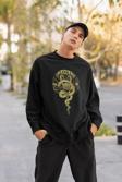 Avengers Loki Baskılı Unisex Oversize Yenilmezler Sweatshirt