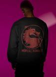 Mortal Kombat Baskılı Unisex Oversize Anime Sweatshirt