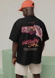 Getaway Car Taylor Swift Baskılı Unisex Oversize Şarkıcı Tişört