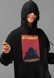 The Weeknd Starboy Baskılı Unisex Oversize Rapper Hoodie