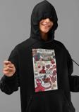 Daily Bugle Baskılı Unisex Oversize Örümcek Adam Hoodie