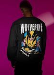 Wolverine Baskılı Unisex Oversize Dc Film Karakter Sweatshirt