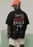 Slipknot The Subliminal Verses Baskılı Unisex Oversize Rock Metal Müzik Grubu Tişört