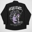 Resilience Yazılı Unisex Tasarım Baskılı Cepli Gömlek