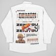 Demon Slayer Zenitsu Baskılı Unisex Anime Cepli Gömlek