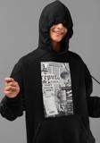 T. Swift Reputation Baskılı Unisex Oversize Şarkıcı Hoodie