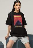 The Weekend Starboy Albüm Baskılı Unisex Tişört, Oversize Rapper Rap Tişört
