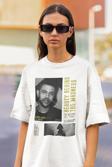 Beauty Behind The Madness The Weeknd Baskılı Unisex Oversize Tişört