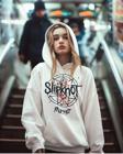 Slipknot Maggot Yazılı Unisex Oversize Rock Metal Hoodie