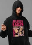 Jujutsu Kaisen Itadori Yuji Baskılı Unisex Oversize Anime Hoodie