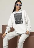 Nigga Travis Scott Baskılı Unisex Oversize Rapper Hoodie