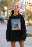 1989 Taylor Swift Baskılı Unisex Oversize Şarkıcı Sweatshirt