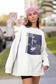 TS 10 Midnights Baskılı Unisex Oversize Şarkıcı Taylor Swift Sweatshirt