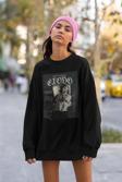 Peso Pluma Exodo Yazılı Unisex Oversize Rapper Sweatshirt