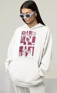 The Weeknd Die For You Baskılı Unisex Oversize Rapper Hoodie