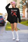 Baki Hanma Anime Karakter Baskılı Unisex Oversize Sweatshirt
