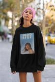 Taylor's Version 1989 Baskılı Unisex Oversize Şarkıcı Sweatshirt