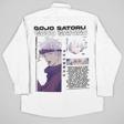 Jujutsu Kaisen Gojo Satoru Baskılı Unisex Anime Cepli Gömlek