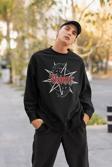 Slipknot Müzik Grubu Baskılı Unisex Oversize Sweatshirt