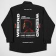 The Weeknd Die For You Baskılı Unisex Rapper Cepli Gömlek