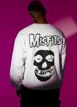Misfits Müzik Grubu Baskılı Unisex Oversize Sweatshirt