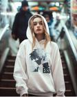Anime Karakter Baskılı Unisex Oversize Hoodie