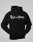 Rick And Morty Yazılı Unisex Oversize Çizgi Film Hoodie